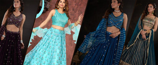 Different Types of Lehenga Design - Varsha Patel