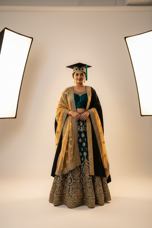 What to Wear When You're the Graduate: Indian Ethnic Outfit and Jewelry Ideas for Your Celebration