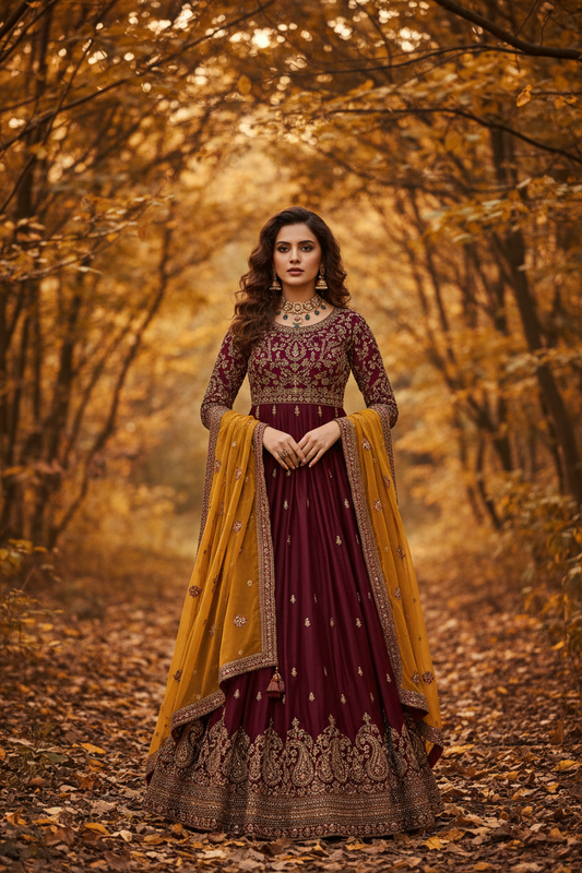 How to Dress for Indian Events in Fall and Winter: Fabrics, Colors, and Layering Tips