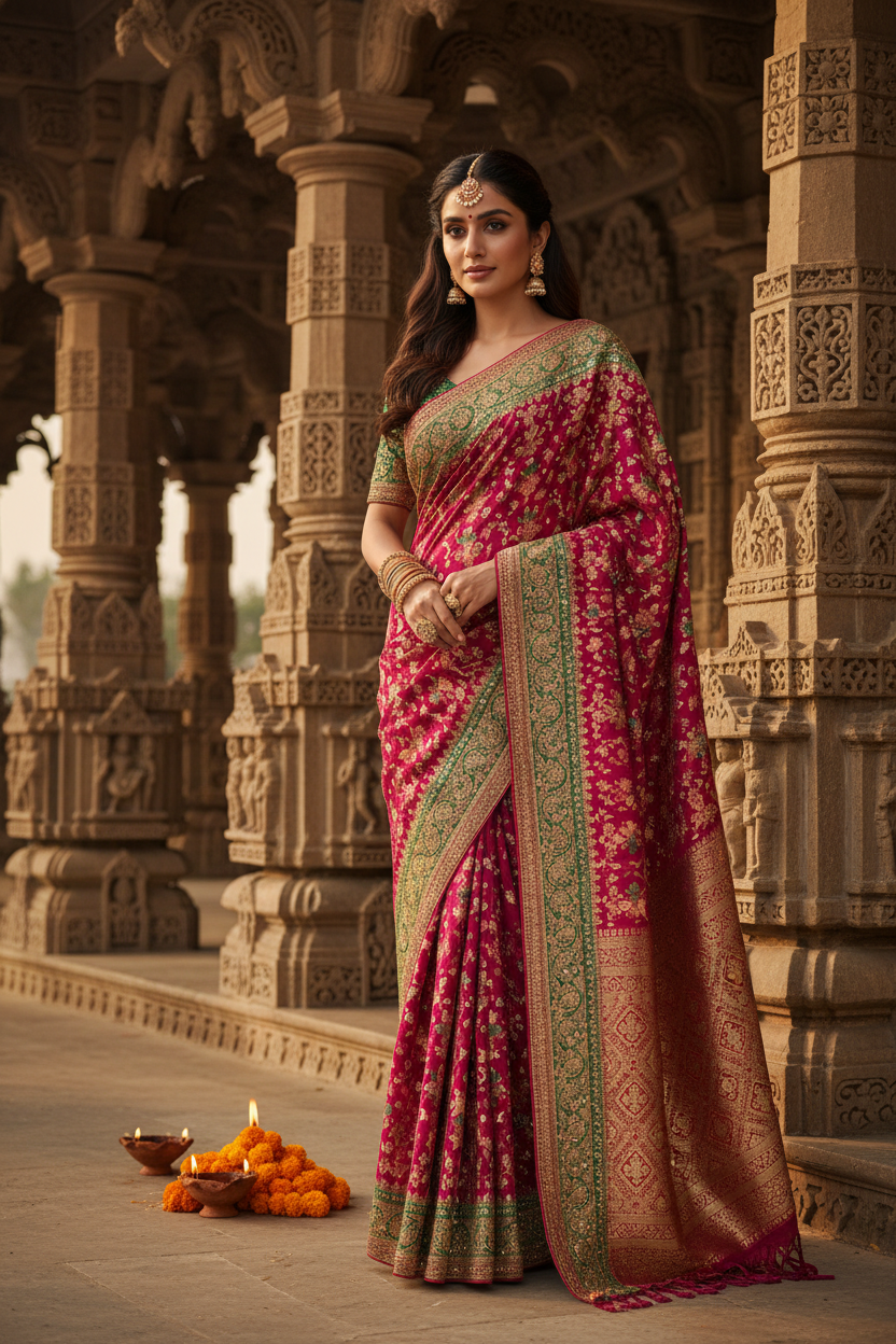 What to Wear to a Temple or Religious Ceremony: Indian Outfit and Jewelry Guide for Women, Men, and Families