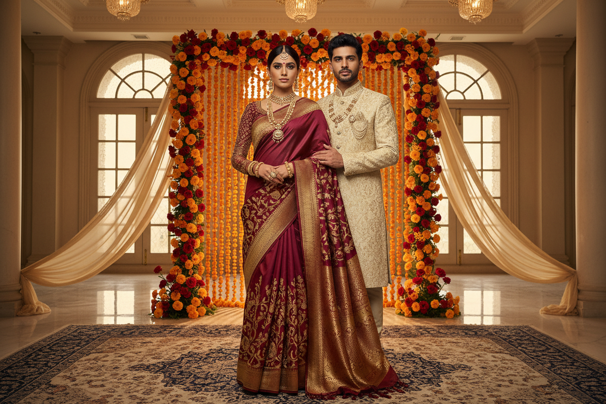 What to Wear to a Vow Renewal: Indian Ethnic Outfit and Jewelry Guide for the Couple and Their Families